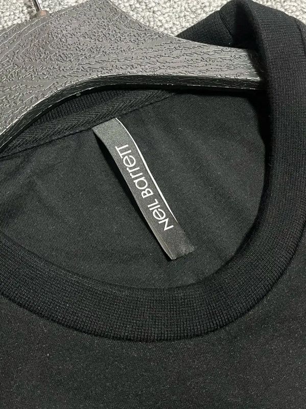 Neil Barrett NeIL BarreTT Color Block Cotton Tee 0089 Size US XS / EU 42 / 0 - 4 Thumbnail