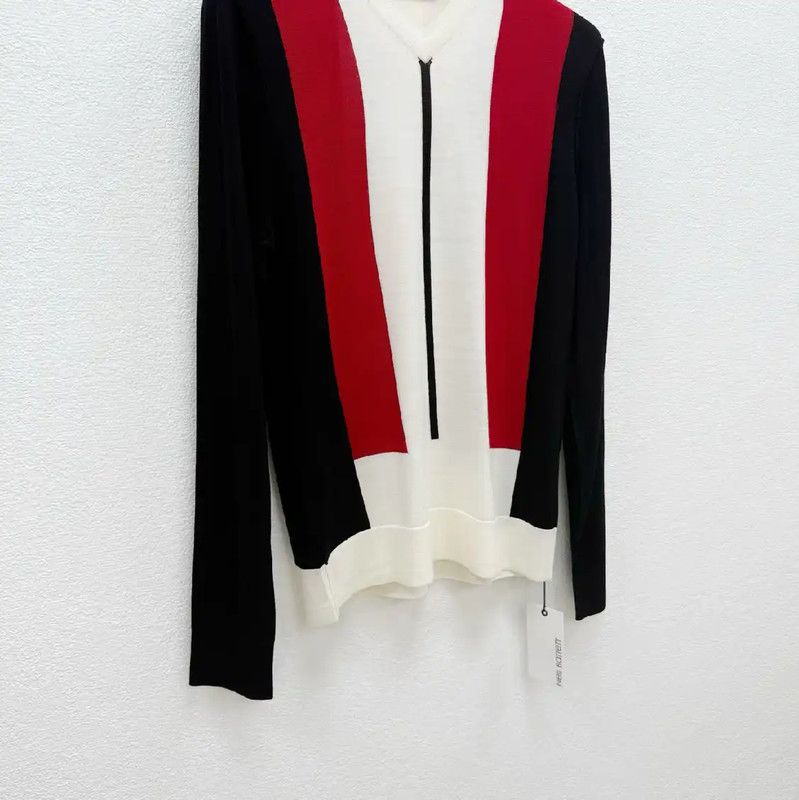 Neil Barrett Neil Barrett Multicolor Wool Long Sleeve Sweater 0089 Size US L / EU 52-54 / 3 - 2 Thumbnail