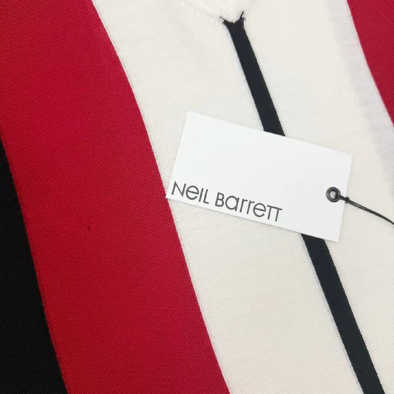 Neil Barrett Neil Barrett Multicolor Wool Long Sleeve Sweater 0089 Size US L / EU 52-54 / 3 - 6 Thumbnail