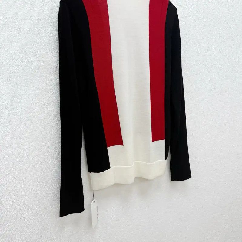 Neil Barrett Neil Barrett Multicolor Wool Long Sleeve Sweater 0089 Size US L / EU 52-54 / 3 - 4 Thumbnail