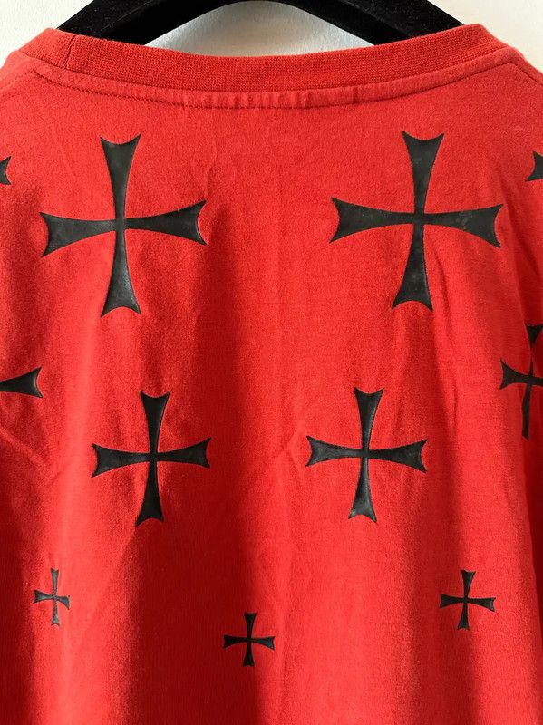 Neil Barrett Neil Barrett Red Cotton Men's T-Shirt 0089 Size US L / EU 52-54 / 3 - 3 Thumbnail