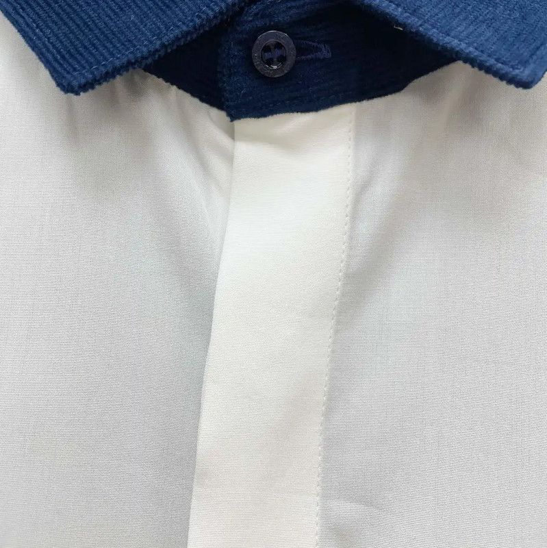 Neil Barrett NeIL BarreTT Men's Long Sleeve White Shirt 0089 Size US L / EU 52-54 / 3 - 4 Thumbnail