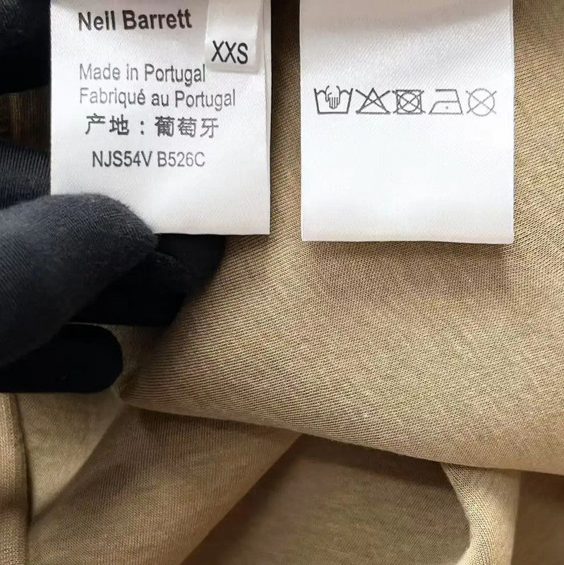 Neil Barrett Neil Barrett Khaki Colorblock Sweatshirt 0089 Size US XXS / EU 40 - 4 Thumbnail