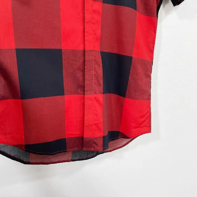 Neil Barrett NeIL BarreTT Red Short-Sleeve Shirt for Men 0089 Size US M / EU 48-50 / 2 - 3 Thumbnail