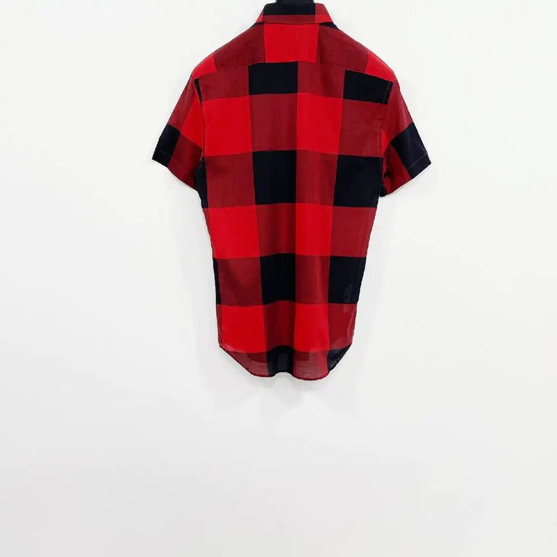 Neil Barrett NeIL BarreTT Red Short-Sleeve Shirt for Men 0089 Size US M / EU 48-50 / 2 - 5 Thumbnail