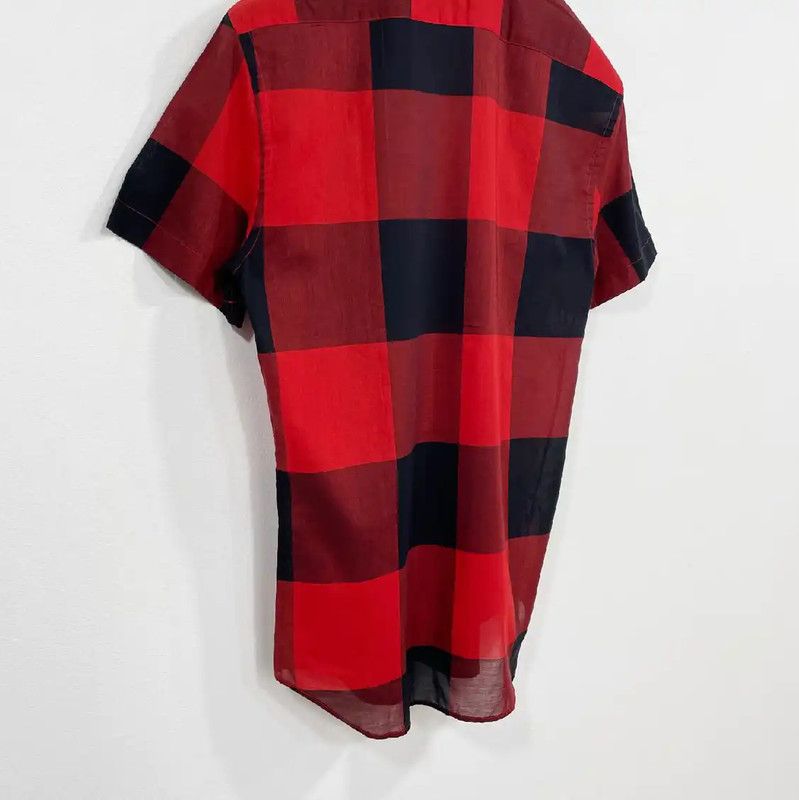 Neil Barrett NeIL BarreTT Red Short-Sleeve Shirt for Men 0089 Size US M / EU 48-50 / 2 - 6 Thumbnail