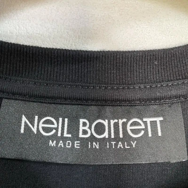 Neil Barrett NeIL BarreTT Black Cotton Short Sleeve T-Shirt 0089 Size US S / EU 44-46 / 1 - 4 Thumbnail