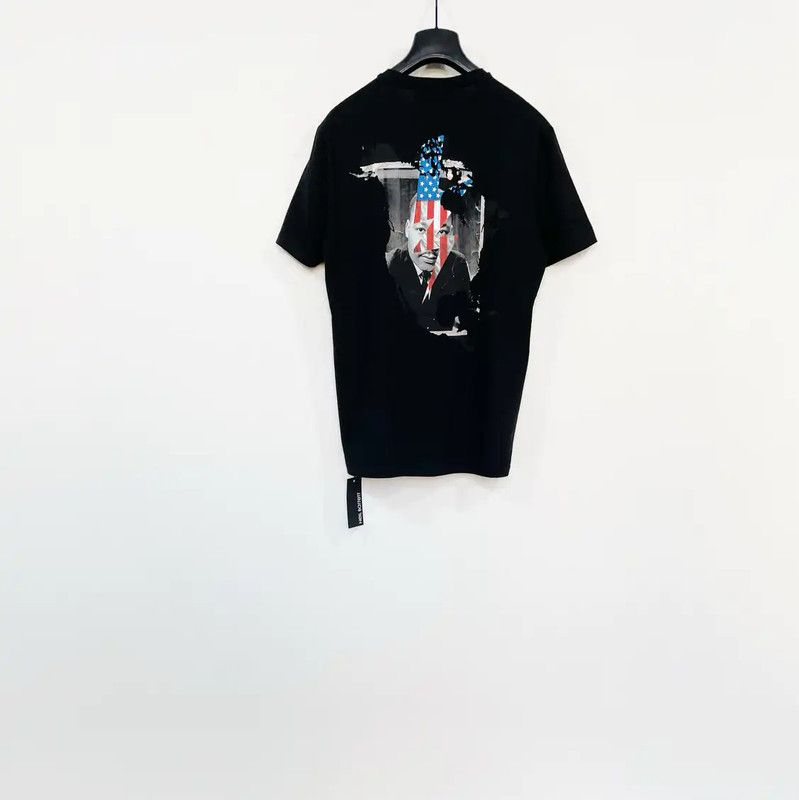 Neil Barrett Neil Barrett Black Graphic Print T-Shirt 0089 Size US XS / EU 42 / 0 - 2 Thumbnail