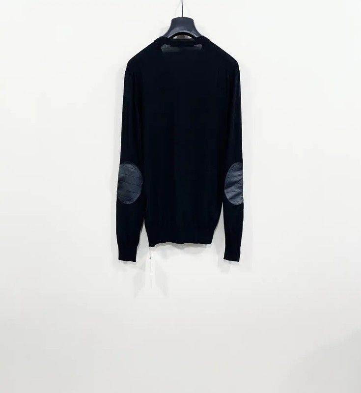 Neil Barrett NeIL BarreTT Men's Pullover in Dark Gray Wool 0089 Size US XS / EU 42 / 0 - 2 Thumbnail