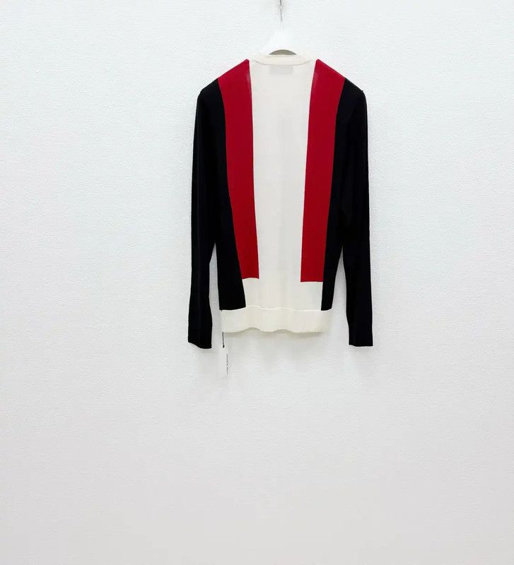 Neil Barrett Neil Barrett Colorblock Wool Sweater 0089 Size US S / EU 44-46 / 1 - 4 Thumbnail
