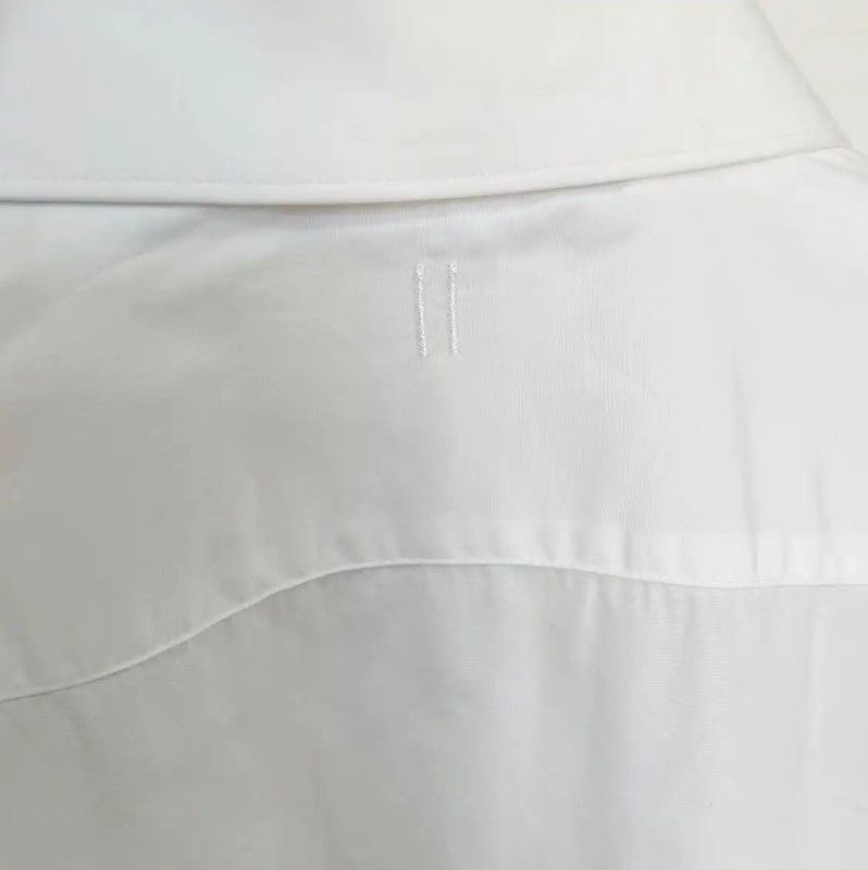 Neil Barrett Neil Barrett Men's Long Sleeve Shirt in White 0089 Size US L / EU 52-54 / 3 - 7 Thumbnail