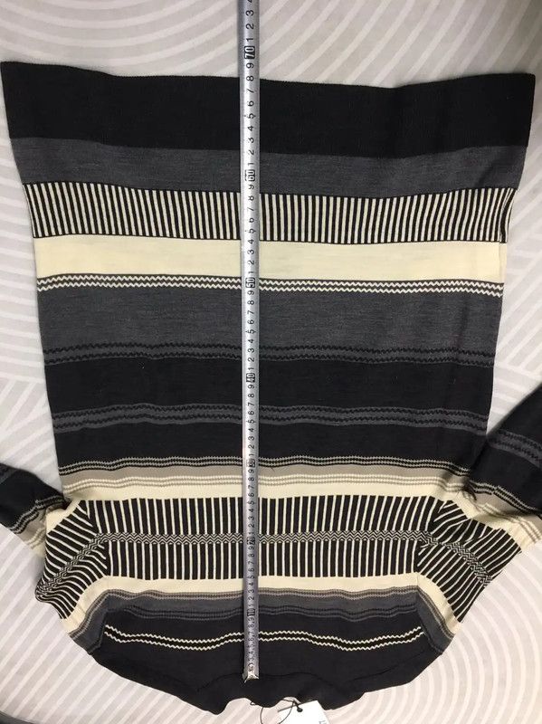 Neil Barrett Neil Barrett Striped Wool Cardigan for Men 0089 Size US M / EU 48-50 / 2 - 7 Thumbnail