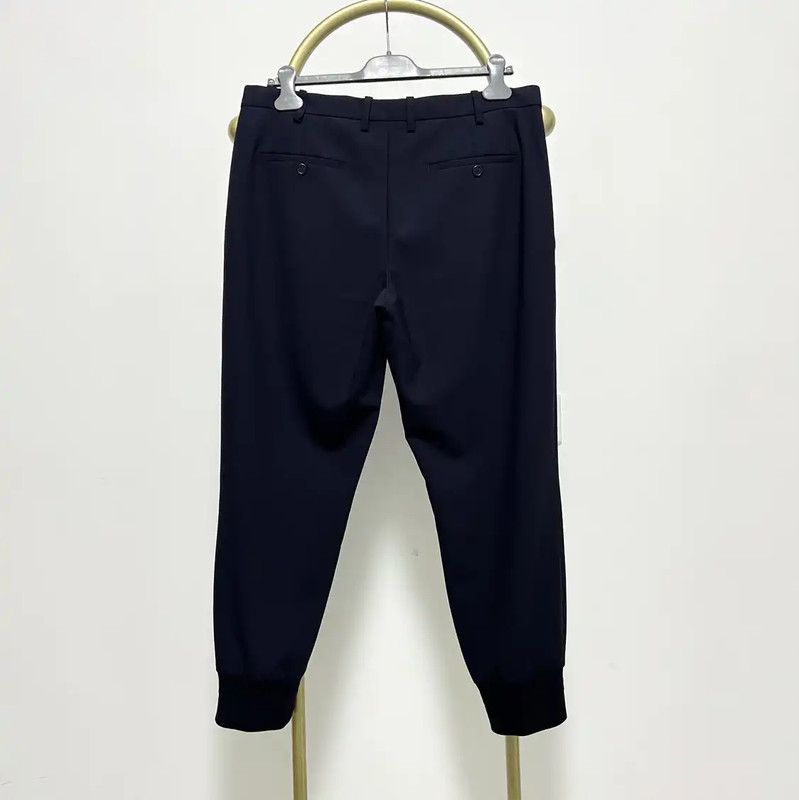 Neil Barrett Neil Barrett Navy Wool Blend Casual Pants 0089 Size US 32 / EU 48 - 4 Thumbnail