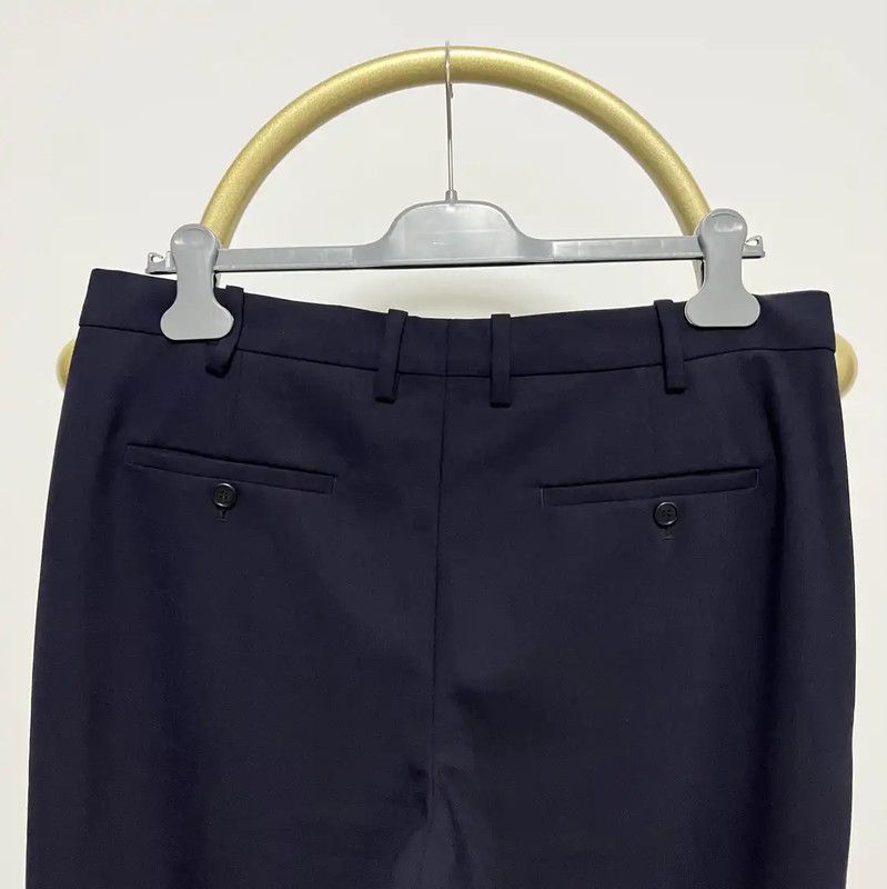Neil Barrett Neil Barrett Navy Wool Blend Casual Pants 0089 Size US 32 / EU 48 - 5 Thumbnail