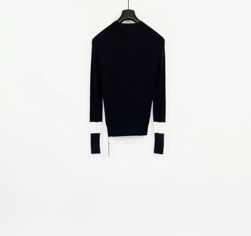Neil Barrett NeIL BarreTT Black Wool Men's Pullover 0089 Size US XS / EU 42 / 0 - 2 Thumbnail