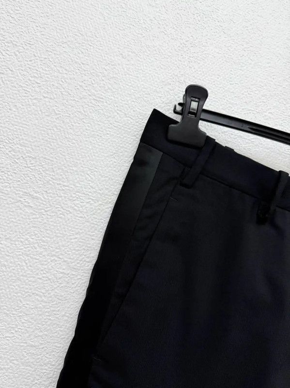 Neil Barrett Neil Barrett Black Wool Casual Pants 0089 Size US 44 / EU 60 - 3 Thumbnail