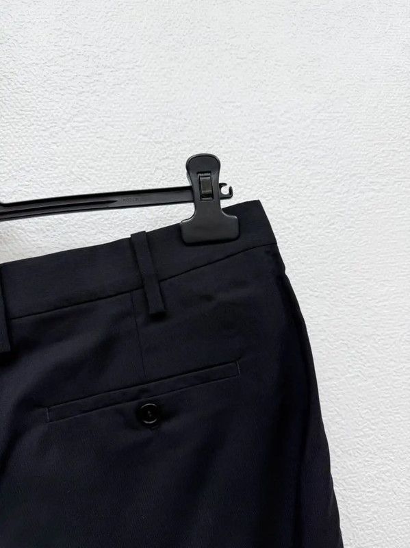 Neil Barrett Neil Barrett Black Wool Casual Pants 0089 Size US 44 / EU 60 - 6 Thumbnail