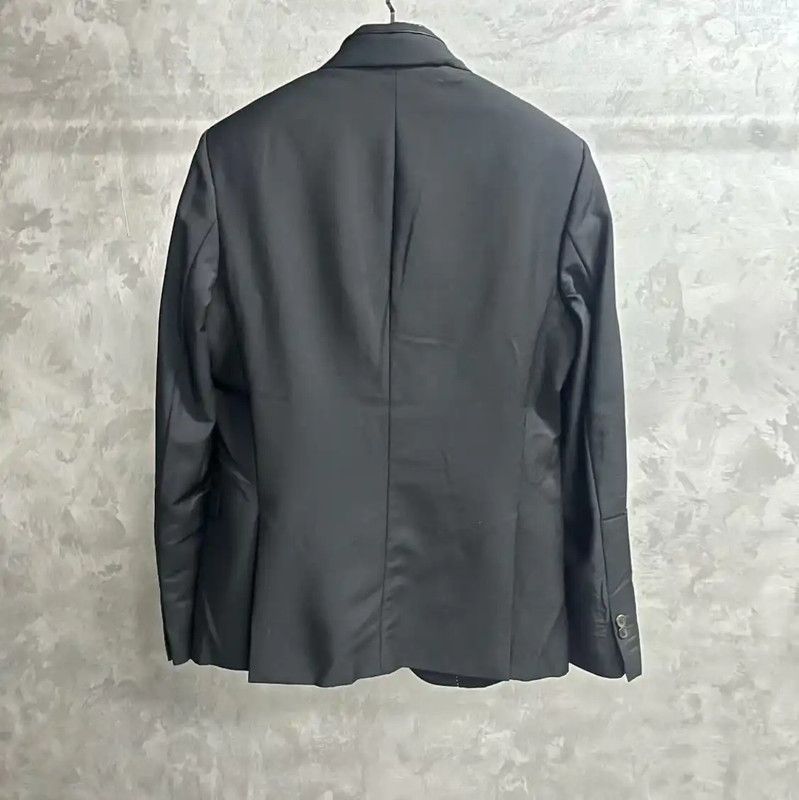 Neil Barrett NeIL BarreTT Black Wool Men's Outerwear 0089 Size US L / EU 52-54 / 3 - 5 Thumbnail