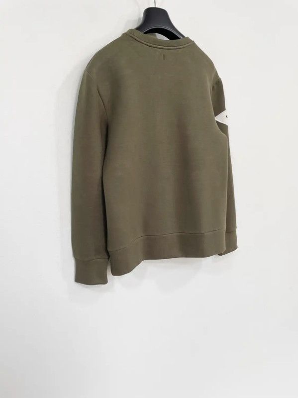 Neil Barrett NeIL Barrett Olive Green Cotton Long Sleeve Sweatshirt 0089 Size US S / EU 44-46 / 1 - 2 Thumbnail