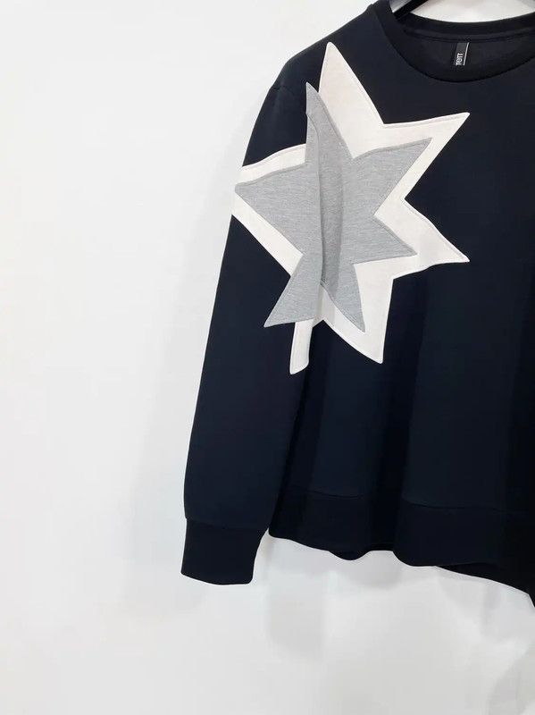 Neil Barrett Neil Barrett Black Long Sleeve Sweatshirt 0089 Size US XS / EU 42 / 0 - 2 Thumbnail