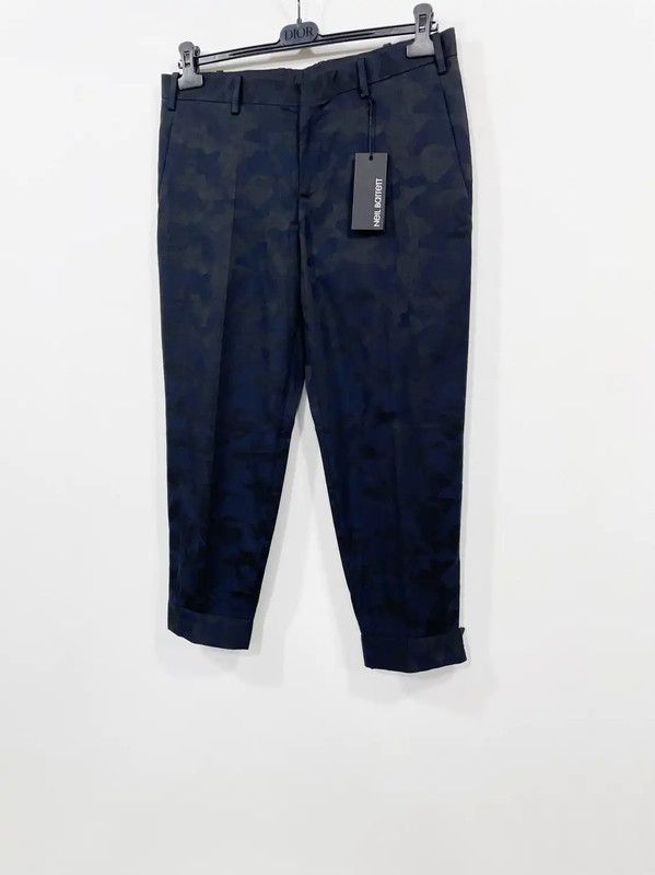 Neil Barrett Neil Barrett Black Casual Trousers for Men 0089 Size US 34 / EU 50 - 3 Thumbnail