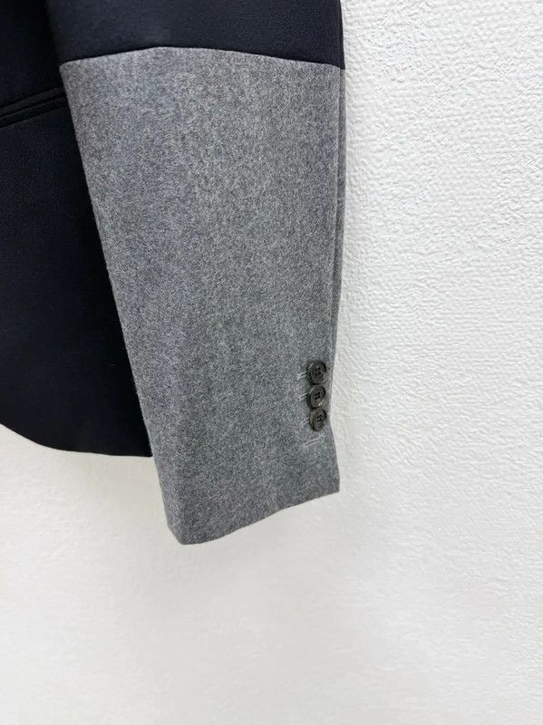 Neil Barrett NeIL BarreTT Navy Wool Long Sleeve Jacket 0089 Size US M / EU 48-50 / 2 - 5 Thumbnail