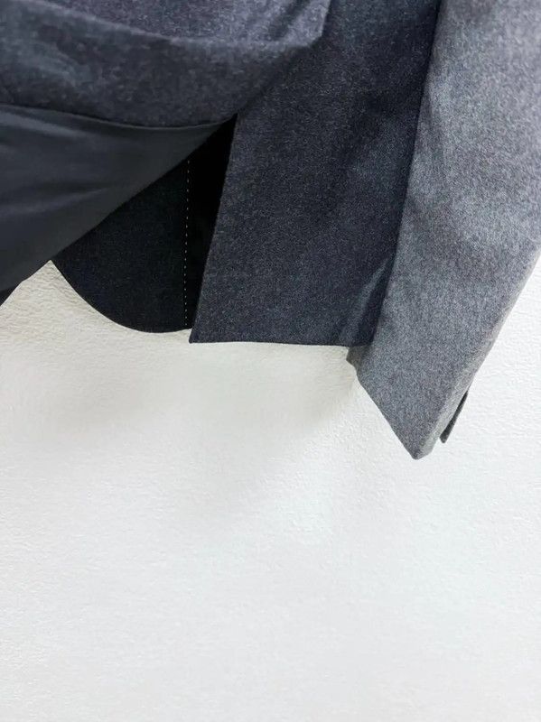 Neil Barrett NeIL BarreTT Dark Gray Wool Long Sleeve Jacket 0089 Size US XL / EU 56 / 4 - 6 Thumbnail