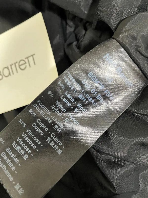 Neil Barrett Neil Barrett Black Wool Men's Blazer 0089 Size US XS / EU 42 / 0 - 5 Thumbnail