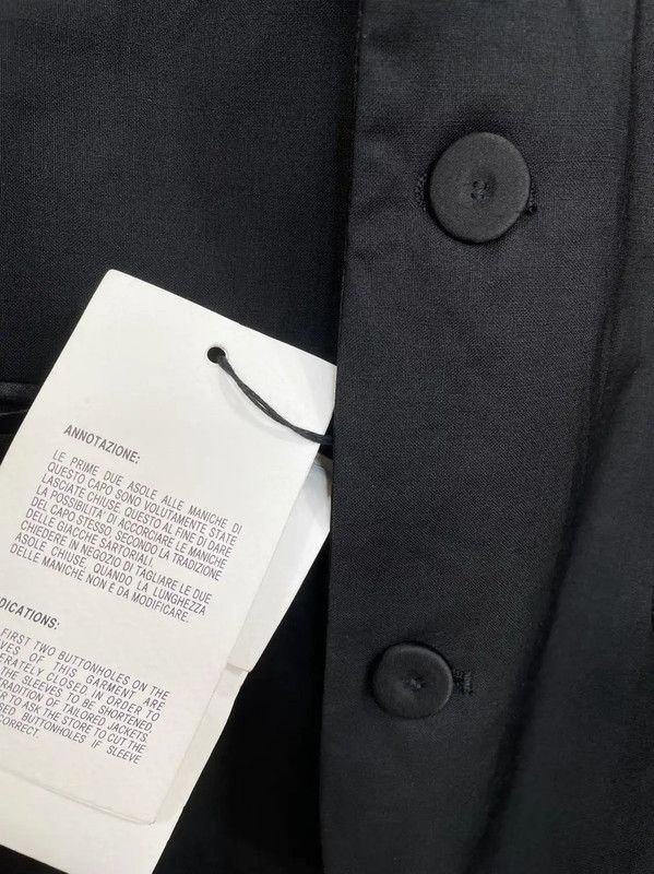 Neil Barrett NeIL Barrett Black Wool Men's Blazer 0089 Size US S / EU 44-46 / 1 - 4 Thumbnail