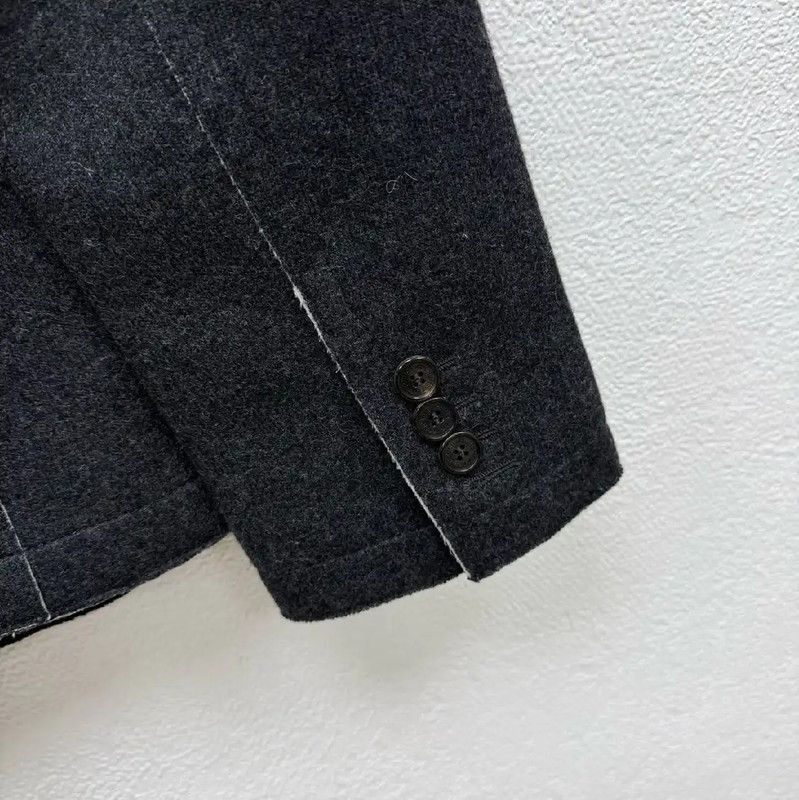 Neil Barrett Neil Barrett Winter Black Wool Peacoat 0089 Size US M / EU 48-50 / 2 - 6 Thumbnail