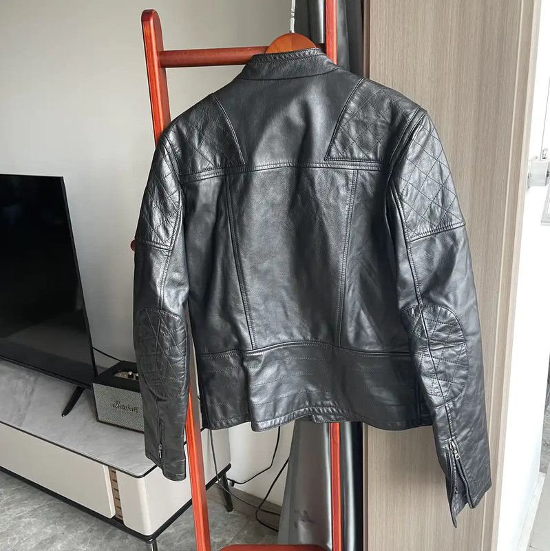 Neil Barrett Neil Barrett Black Leather Jacket for Men 0089 Size US M / EU 48-50 / 2 - 2 Thumbnail