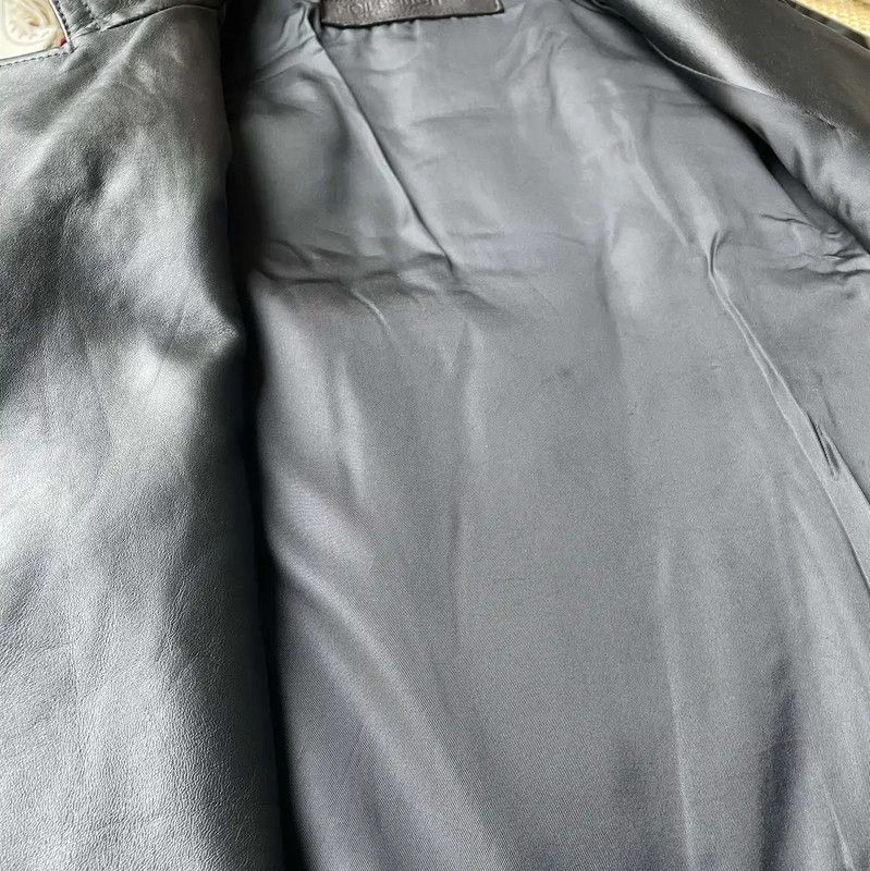 Neil Barrett Neil Barrett Black Leather Jacket for Men 0089 Size US M / EU 48-50 / 2 - 9 Thumbnail