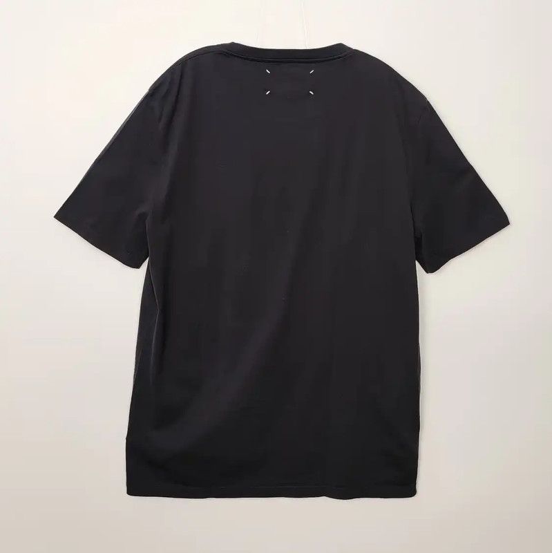Maison Margiela Maison Margiela Black Cotton Men's T-Shirt 0089 Size US L / EU 52-54 / 3 - 2 Thumbnail