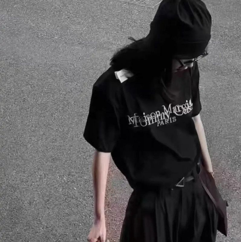 Maison Margiela Maison Margiela Black Cotton Men's T-Shirt 0089 Size US M / EU 48-50 / 2 - 8 Thumbnail