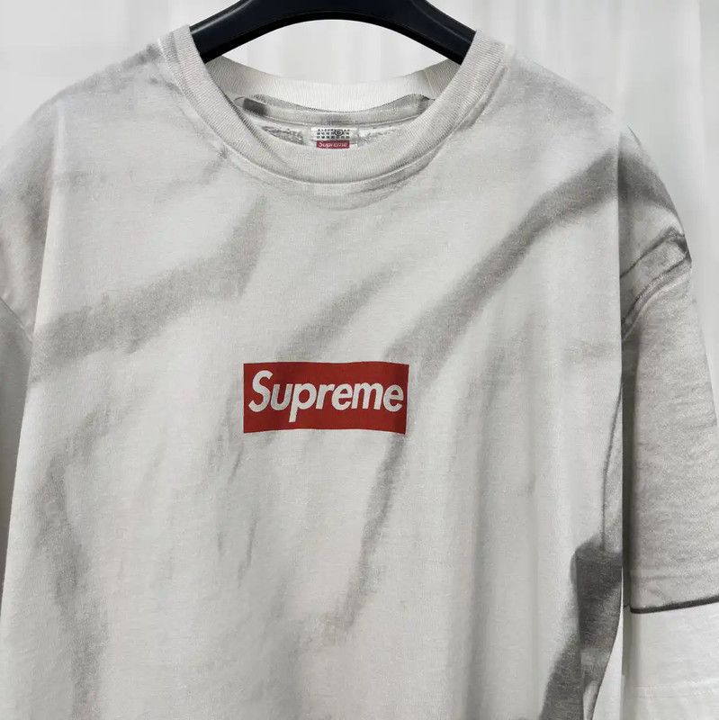 Maison Margiela Maison Margiela Men's Short Sleeve Logo T-Shirt 0089 Size US L / EU 52-54 / 3 - 3 Thumbnail