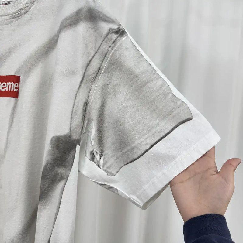 Maison Margiela Maison Margiela Men's Short Sleeve Logo T-Shirt 0089 Size US L / EU 52-54 / 3 - 4 Thumbnail