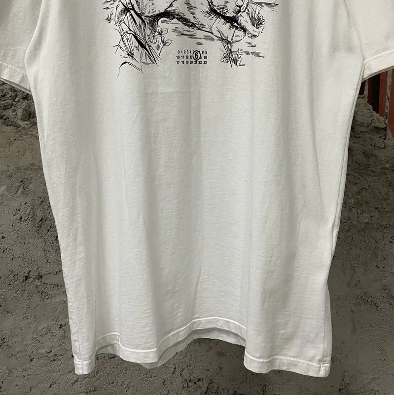 Maison Margiela Maison Margiela Summer White Cotton T-Shirt 0089 Size US M / EU 48-50 / 2 - 4 Thumbnail
