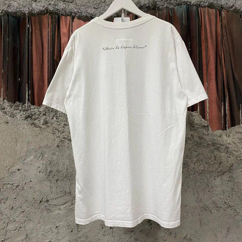 Maison Margiela Maison Margiela Summer White Cotton T-Shirt 0089 Size US M / EU 48-50 / 2 - 2 Thumbnail
