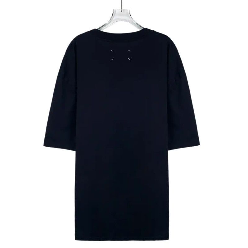 Maison Margiela Maison Margiela Black Cotton Men's T-Shirt 0089 Size US L / EU 52-54 / 3 - 2 Thumbnail