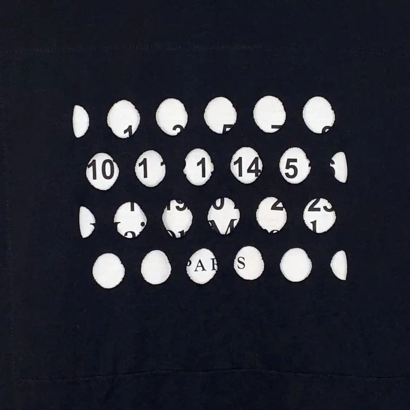 Maison Margiela Maison Margiela Black Cotton Men's T-Shirt 0089 Size US L / EU 52-54 / 3 - 4 Thumbnail