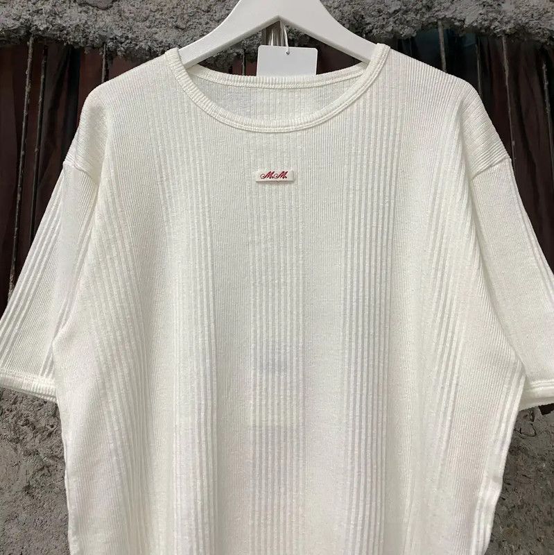 Maison Margiela Maison Margiela White Short Sleeve T-Shirt 0089 Size US M / EU 48-50 / 2 - 3 Thumbnail