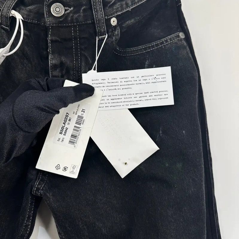 Maison Margiela Maison Margiela Black Casual Pants for Men 0089 Size US 42 / EU 58 - 4 Thumbnail