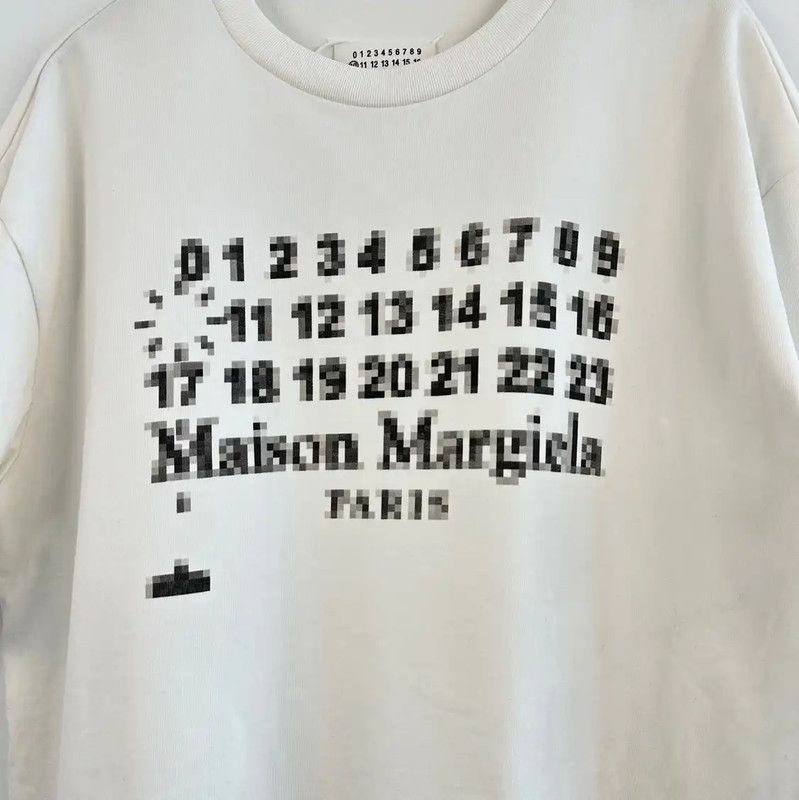 Maison Margiela Maison Margiela White Cotton Men's T-Shirt 0089 Size US XL / EU 56 / 4 - 4 Thumbnail