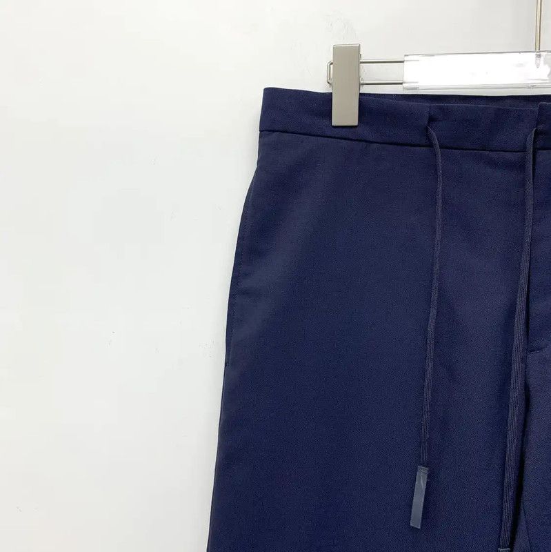 Maison Margiela Maison Margiela Blue Wool Casual Pants 0089 Size US 26 / EU 42 - 3 Thumbnail