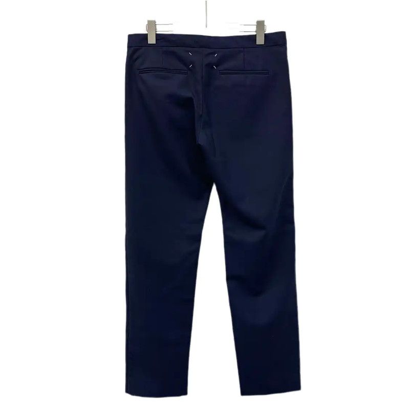 Maison Margiela Maison Margiela Blue Wool Casual Pants 0089 Size US 26 / EU 42 - 2 Thumbnail
