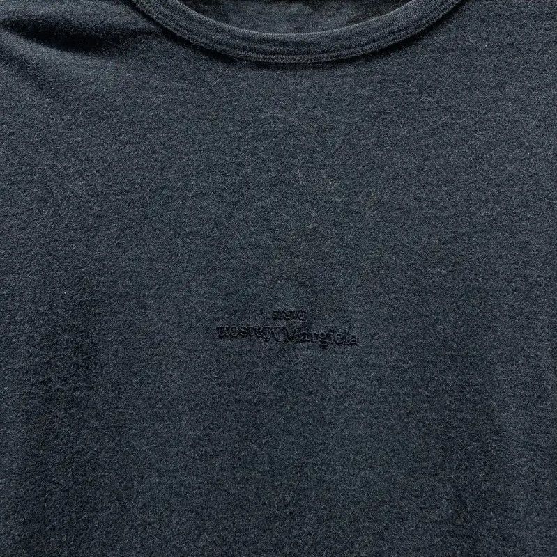 Maison Margiela Maison Margiela Gray Cotton Men's T-Shirt 0089 Size US L / EU 52-54 / 3 - 3 Thumbnail