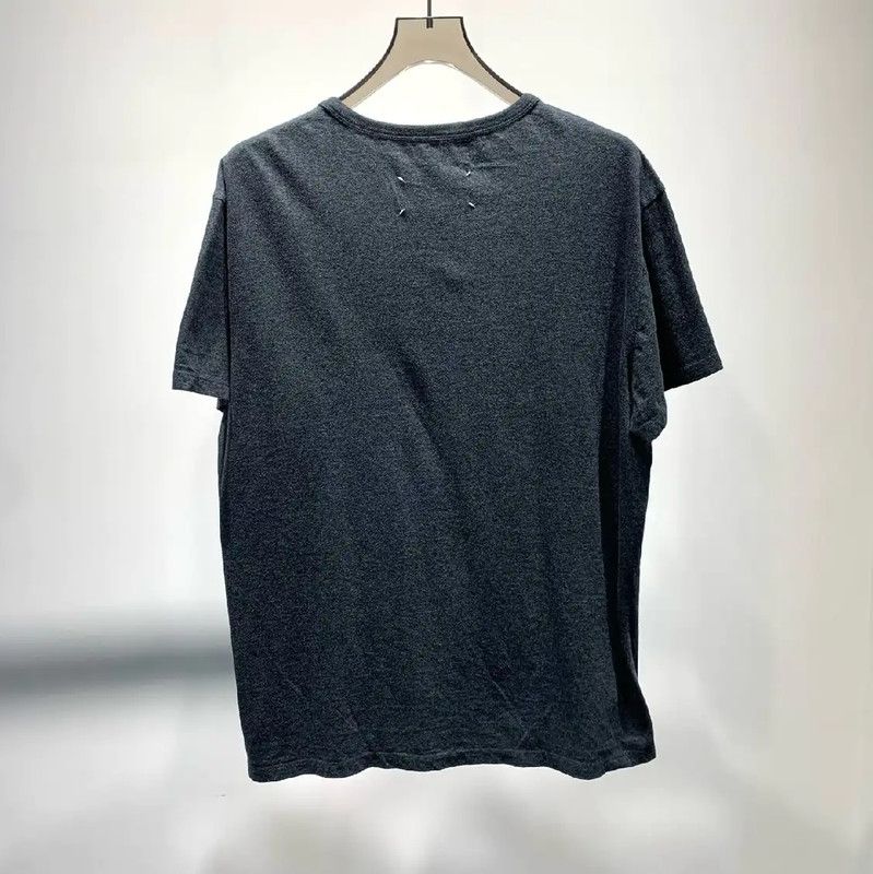 Maison Margiela Maison Margiela Gray Cotton Men's T-Shirt 0089 Size US L / EU 52-54 / 3 - 2 Thumbnail