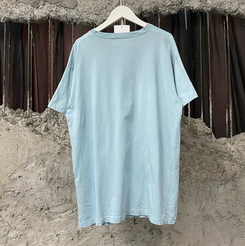 Maison Margiela Maison Margiela Men's Short Sleeve T-Shirt in Blue 0089 Size US S / EU 44-46 / 1 - 2 Thumbnail
