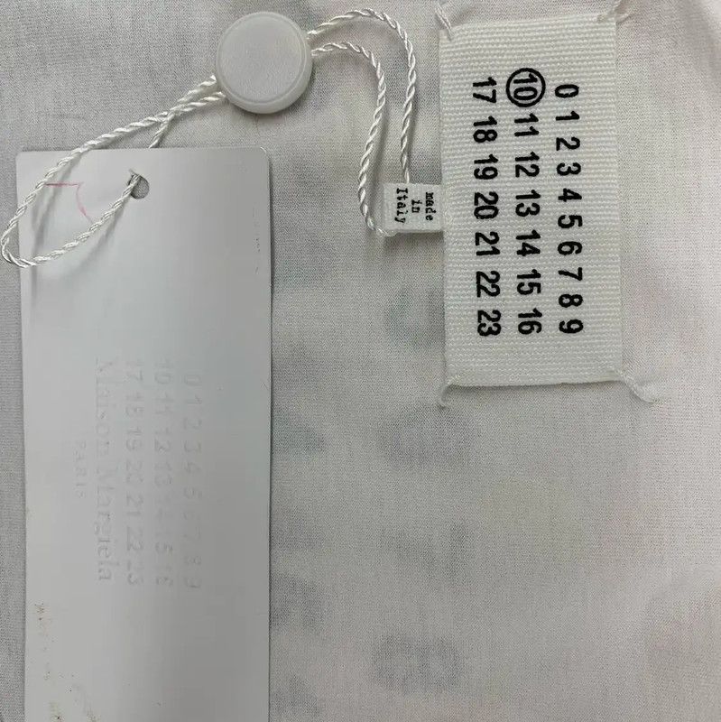 Maison Margiela Maison Margiela Black Cotton T-Shirt Size L 0089 Size US L / EU 52-54 / 3 - 6 Thumbnail