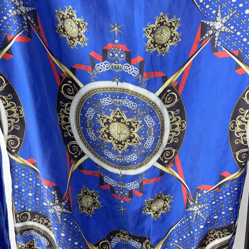 Versace Versace Blue Cotton Sweater for Men 0089 Size US XL / EU 56 / 4 - 3 Thumbnail